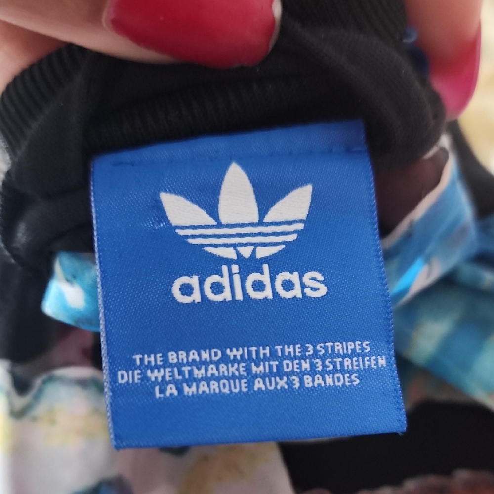 adidas Women's Artistic Multicolor Bomber Jacket - Picture 3 of 6
